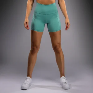 Venum Essential Bike Shorts da Donna - Verde Acqua