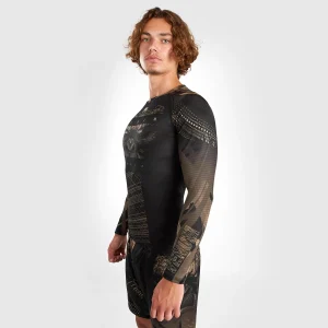 Venum Gorilla Jungle Rashguard a Maniche Lunghe - Nero/Sabbia