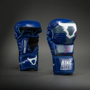 Ringhorns Charger by Venum Guanti da Sparring MMA – Blu Navy/Rosso