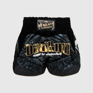 Venum Attack Pantaloncini da Muay Thai - Nero/Grigio