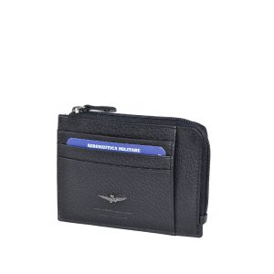 Aeronautica Militare Portafoglio piatto con zip