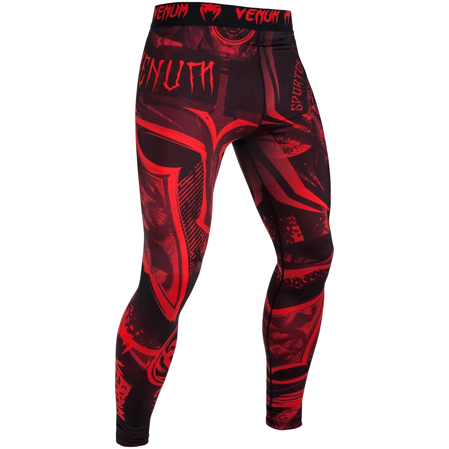 Pantaloni a compressione Venum Gladiator 3.0 - Nero/Rosso