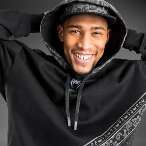 Felpa con cappuccio Venum Cali 34 XL - Oversize -Nero