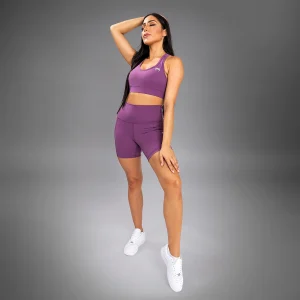 Reggiseno Sportivo a Medio Impatto Venum Essential - Pesca/Bianco