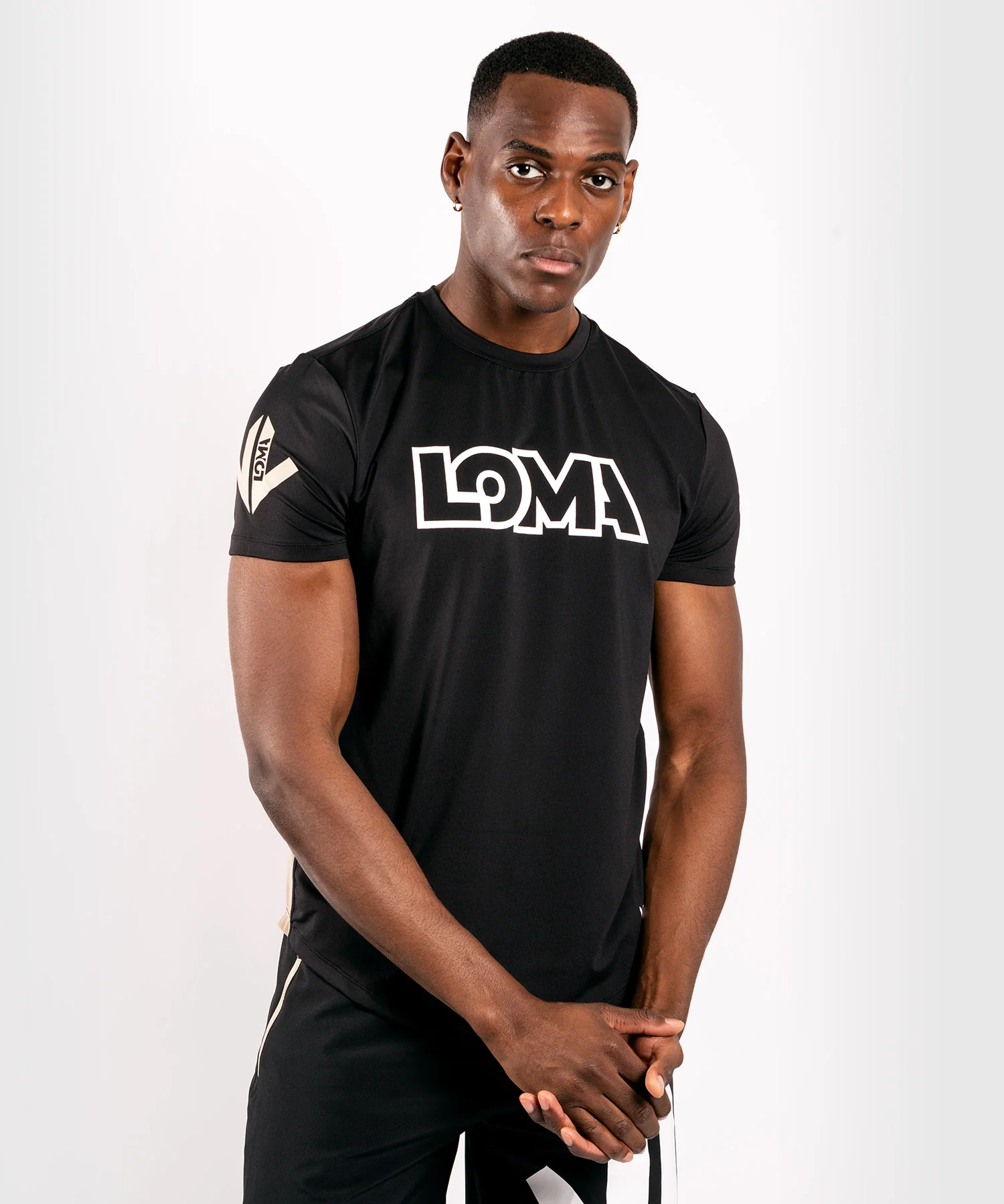 Venum Origins Dry-tech T-Shirt - Nero/Bianco