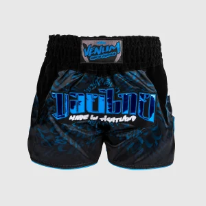 Venum Attack Pantaloncini da Muay Thai - Nero/Blu