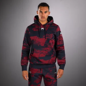 UFC Zenith by Venum Authentic Fight Week Felpa Uomo - Blu navy/Bordeaux/Argento