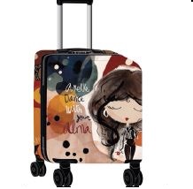 ANEKKE ALMA MALETA RIGIDA PEQUENA VIAJE TROLLEY ABS BAGAGLIO A MANO 55X40X20