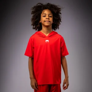 Venum Elite Felpa Dry-Tech a Maniche Corte per Bambini - Rosso