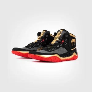 Venum Elite Scarpe da wrestling - Nero/Oro/Rosso