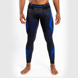 Pantaloni a compressione Venum No Gi 3.0 - Nero/Blu