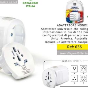 GO636 GO TRAVEL ADATTATORE MONDIALE