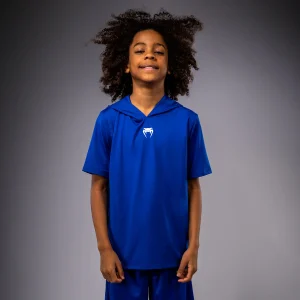 Venum Elite Felpa Dry-Tech a Maniche Corte per Bambini - Blu Reale