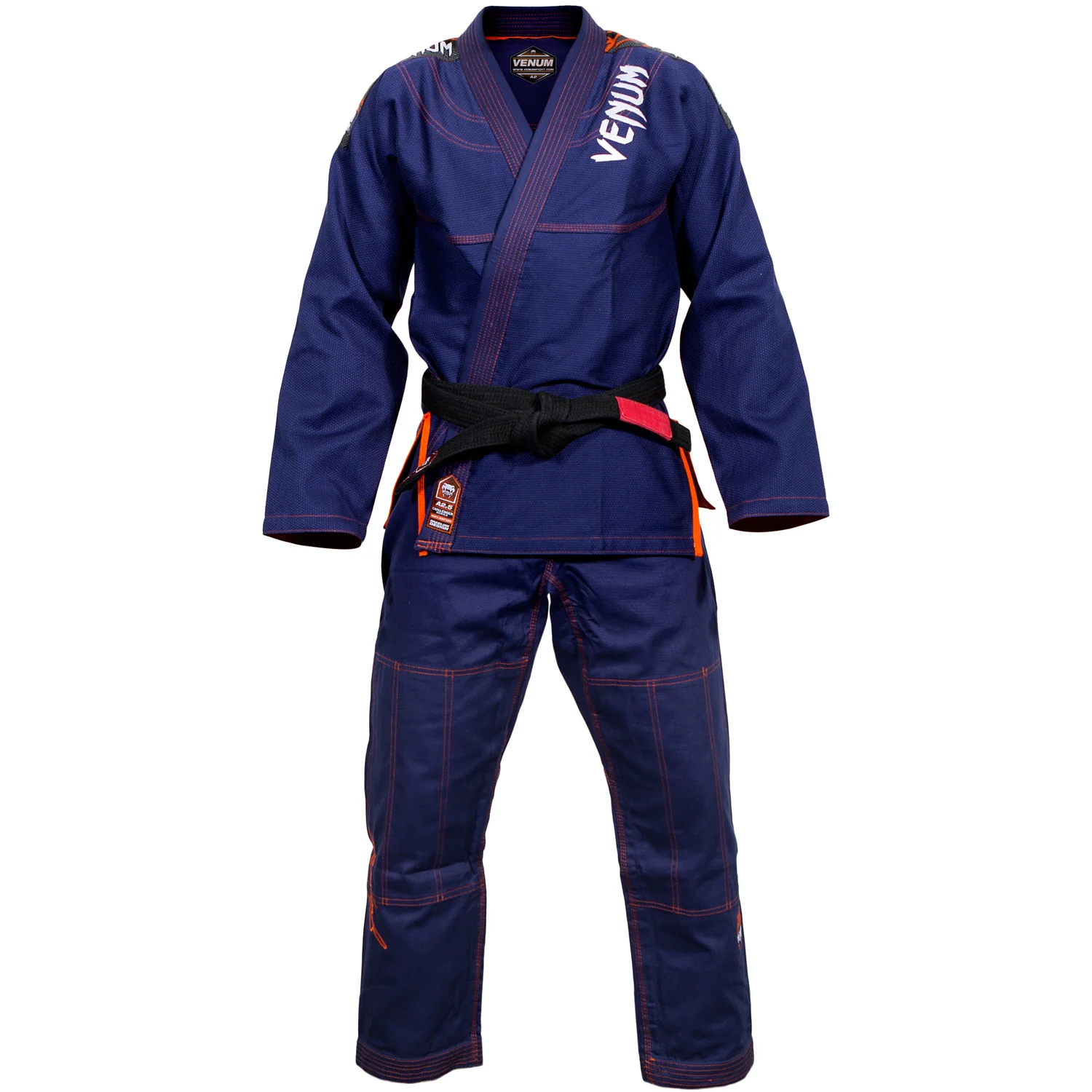 Venum Challenger 3.0 BJJ GI - Blu navy/Arancione - immagine 4