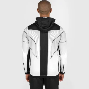 Felpa con cappuccio UFC Venum personalizzata Authentic Fight Night 2.0 Uomo - Bianco