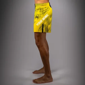 UFC Zenith by Venum Authentic Fight Night Pantaloncini da combattimento Fit corto Uomo Personalizzato - Giallo