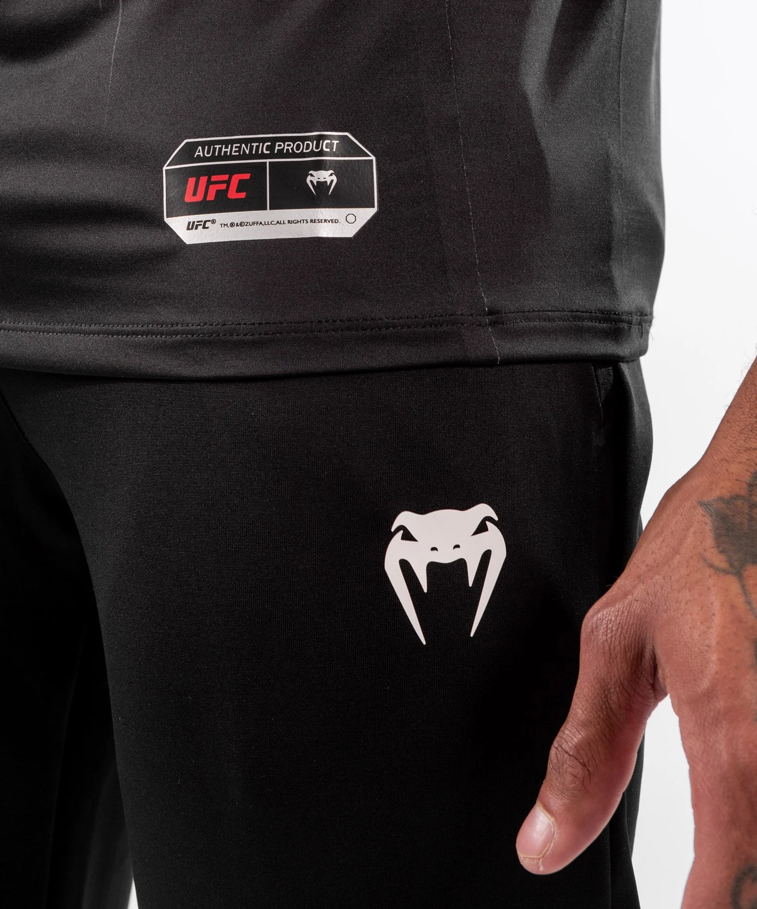 Maglia Tecnica Uomo Fighters UFC Venum Authentic Fight Night - Nero - immagine 9