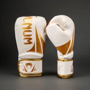 Venum Challenger 2.5 Guantoni da Boxe – Bianco/Oro
