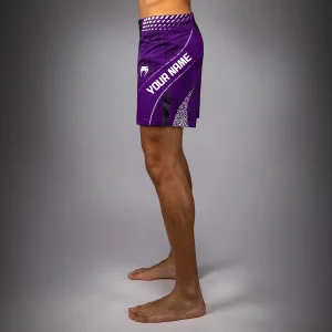 UFC Zenith by Venum Authentic Fight Night Pantaloncini da combattimento Fit corto Uomo Personalizzato - Viola