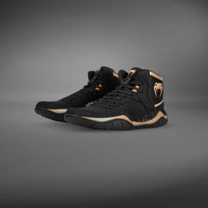 Venum Elite Scarpe da wrestling - Nero/Bronzo