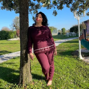 Pigiama Donna Manica Lunga Alice