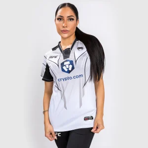 Maglia UFC Venum Authentic Fight Night 2.0 da donna - Bianco
