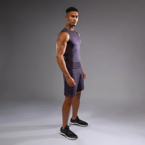 Venum G-Fit Air Rashguard Senza Maniche - Viola Scuro