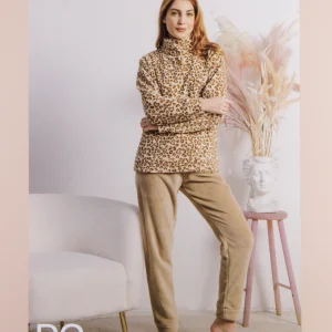 Pigiama in Coral Fleece Kissimo 25D93014