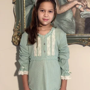 Pigiama Bimba Manica Lunga Valencienne