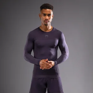 Venum G-Fit Air Rashguard a maniche Lunghe - Viola Scuro