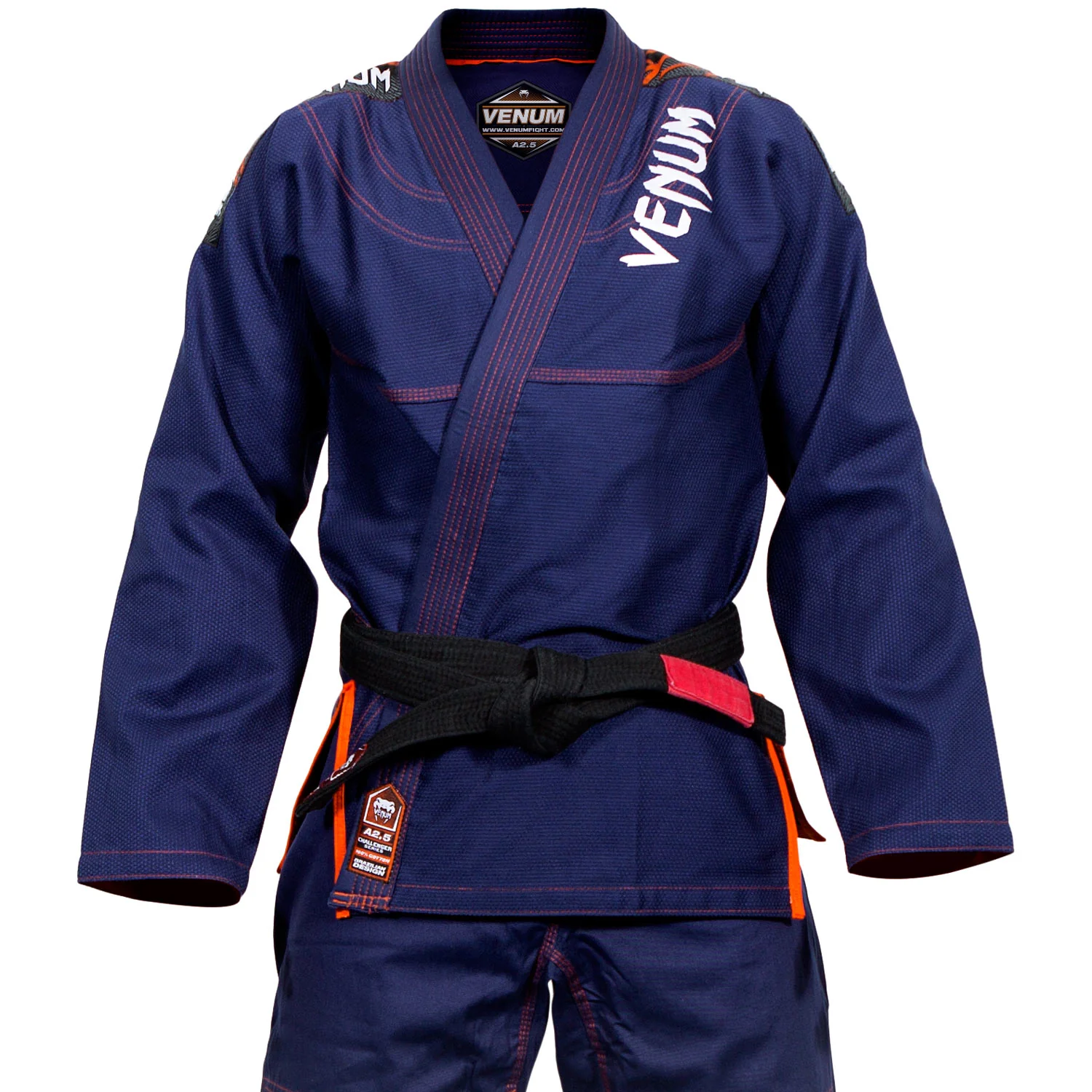 Venum Challenger 3.0 BJJ GI - Blu navy/Arancione - immagine 2