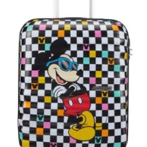 AT85667 A080 American Tourister Bagaglio a Mano Wavebreaker Disney MICKY Trolley 4 ruote 55x40x20 Kg 2.6 L36