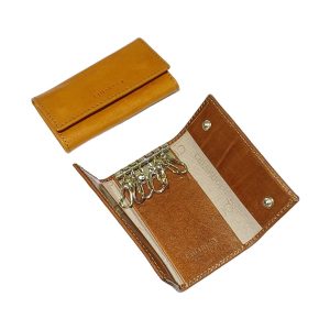 Chiarugi Porta Chiavi Classico Chiuso 6 Ganci in Pelle