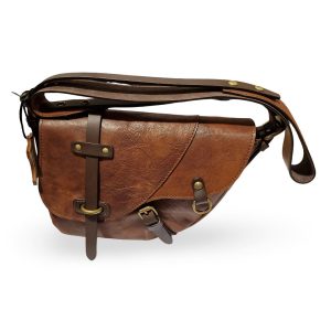 Chiarugi Saddle Bag Pelle Pieno Fiore