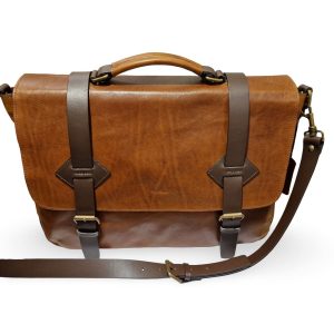 Chiarugi Borsa Porta Pc 17 ” Pelle Pieno Fiore