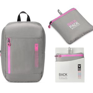 RO412010 Roncato COMPACT Zaino bagaglio a mano gratuito Ryanair tessuto PIEGHEVOLE