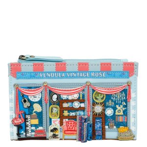 Vendula Portafoglio Piegato Compatto Vintage Rose
