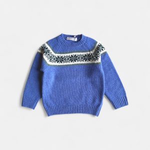 Maglione jacquard avio
