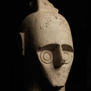 Giganti di Mont’e Prama ciondolo in Ossidiana – Artigianato Artistico Sardo