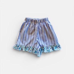 Bermuda bimba a righe volant liberty