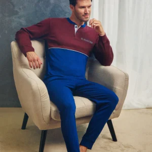 Pigiama in cotone interlock Il Granchio GP2084