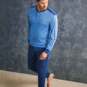 Pigiama in cotone interlock Il Granchio GP2086