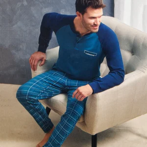 Pigiama in cotone interlock Il Granchio GP2088