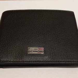Wallet John Richmond Portafoglio Vera Pelle Sistema RFID Protected