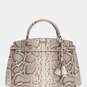 Guess Borsa a mano Melinda stampa pitonata
