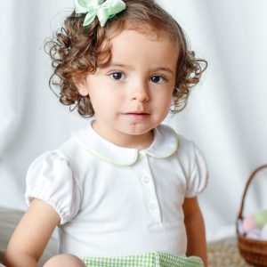 Polo bimba profilo verde