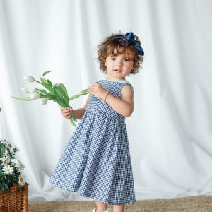 Scamiciato Sartini vichy blu