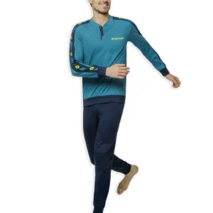 Pigiama Lungo da Uomo in cotone Lotto LP1217