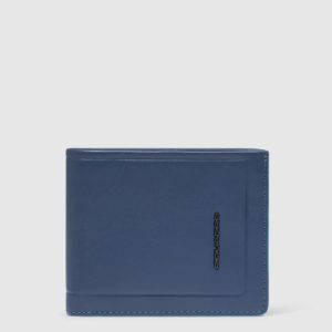 PIQUADRO Portafoglio uomo con portamonete/documenti