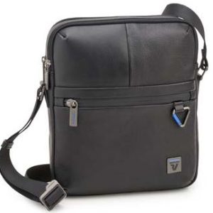 RO411143 Roncato TRIAL DLX Vera Pelle Borsello Grande Cm 28x24x6